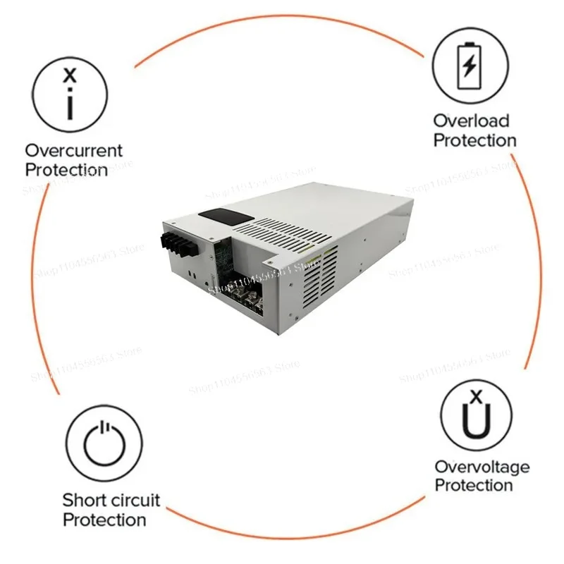 

5000W Adjustable DC Switching Power Supply AC DC Converter Lab Test High Power Voltage Regulator