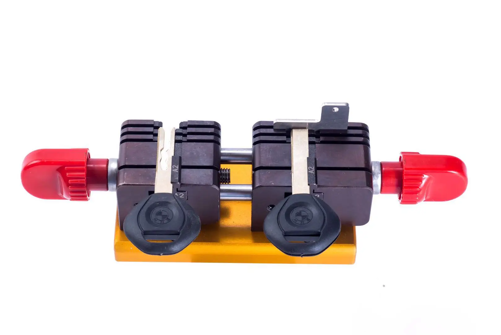 Nueva actualización de suministros de cerrajería, máquina cortadora de llaves automática eficiente