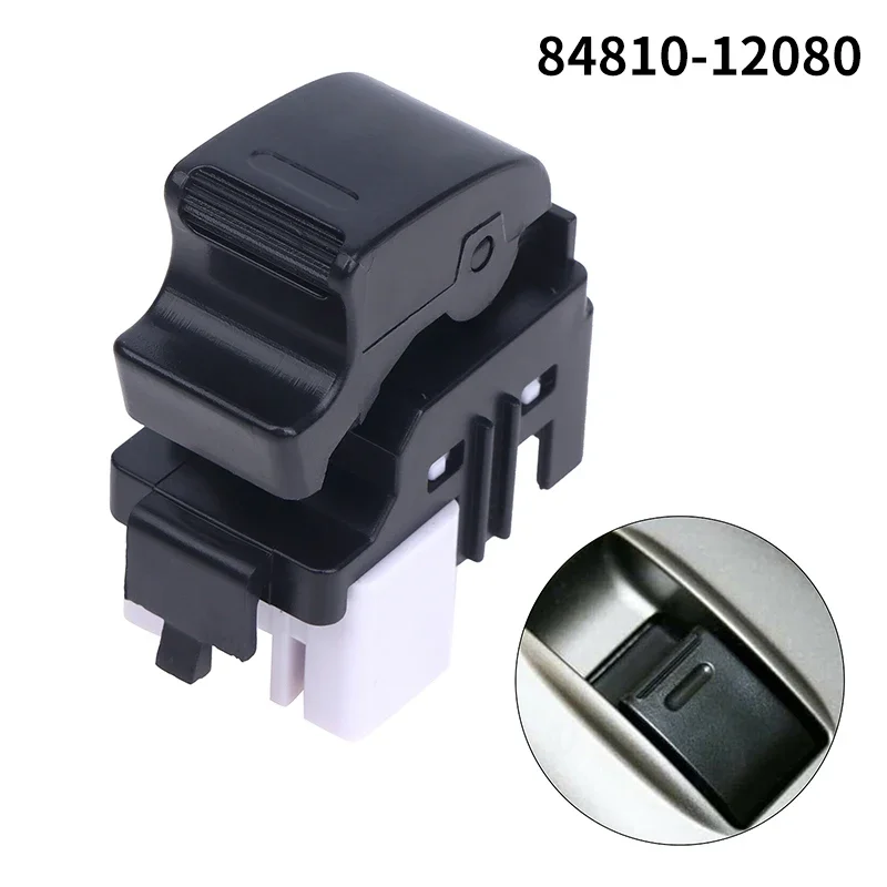 Passenger Side Electric Window Lifter Control Switch Compatible with Toyota Camry Corolla RAV4 Matrix 84810-12080 Car Accessory