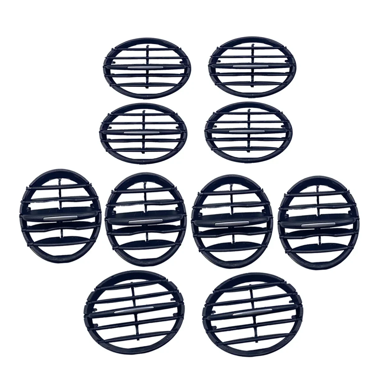 

1/4/8/10PCS Dashboard Interior A/C Air Vent Grill Sliding Tab Folding Clip Cover For VW Tiguan 1 5N R-Line 2008-2017 Accessory