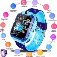 Reloj inteligente Q12B para niños, tarjeta de inserción Android 2G, resistente al agua, posicionamiento remoto, localizador GPS, llamada de cámara, pulsera inteligente antipérdida