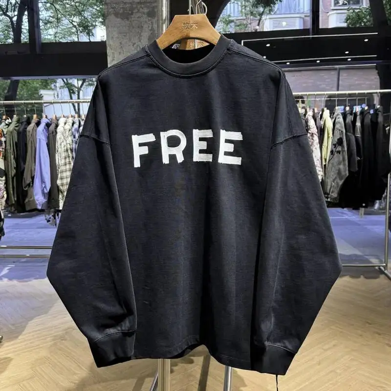 HKSH Spring Autumn New Men Tide Bat Sleeve Loose Cotton Oversized T-shirt Chic Ins Vintage Streetwear Fashion Vibe Tees HK21969