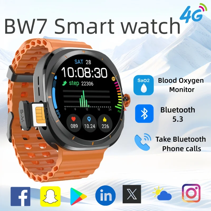 

Новые умные часы BW7 2025 года, 1,46-дюймовый AMOLED-экран, аккумулятор 780 мАч, фитнес-трекер, монитор здоровья, спортивные часы для активного отдыха