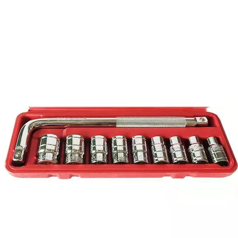 Herramientas de Hardware de alta calidad, juego de llaves de tubo para reparación de automóviles, 1/2