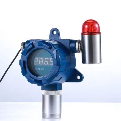 Stationary gas detector detects H2O2 leakage alarm function Continuous monitoring