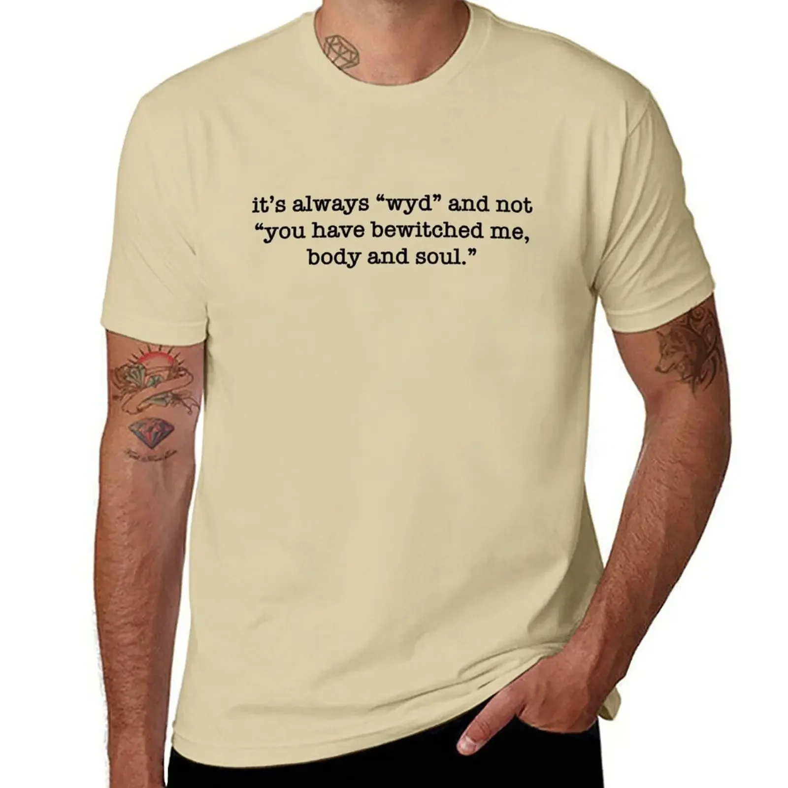 

Short Fruit of The Loom Mens T Shirts New Pride and Prejudice Quote T-Shirt Short Sleeve Tee Oversized Graphic Summer Funny New