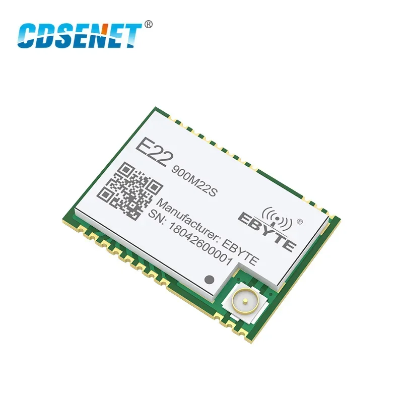 Imagem -03 - Módulo sem Fio rf Spi 22dbm 915mhz Smd Transmissor Receptor Iot Eletricidade E22-900m22shigh-precision Tcxo Pcs Cdsenet-sx1262