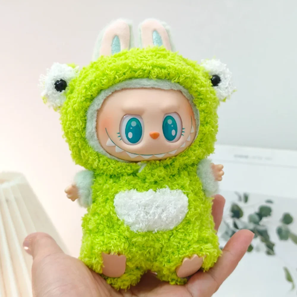 17cm Labubu Doll Clothing Set Decoration Cute Cartoon Animals Labubu Clothing Accessories Children's Gifts