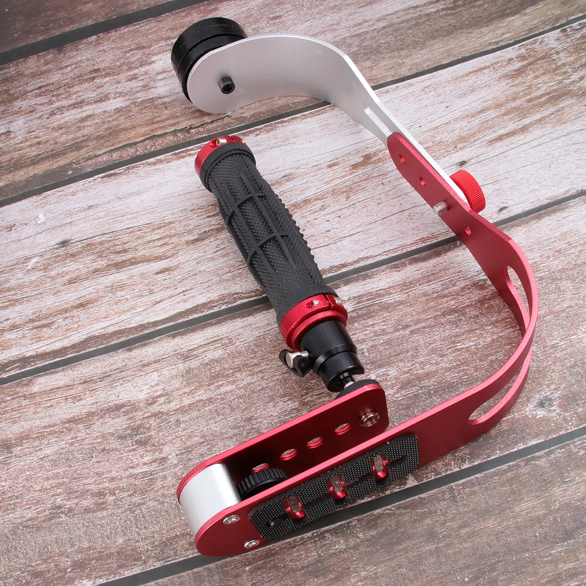 

1Pcs Handheld Camera Stabilizer Bow-Type Holder Red for Dslr Video Shooting Travel Camera Stabilizer