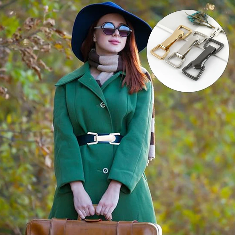 

1/2/5Pcs Coat Belt Buckles 18mm Fashion Cardigan Carabiner Clips Apparel Insert Buckle Girdle Decorative Fasten Button Supplies