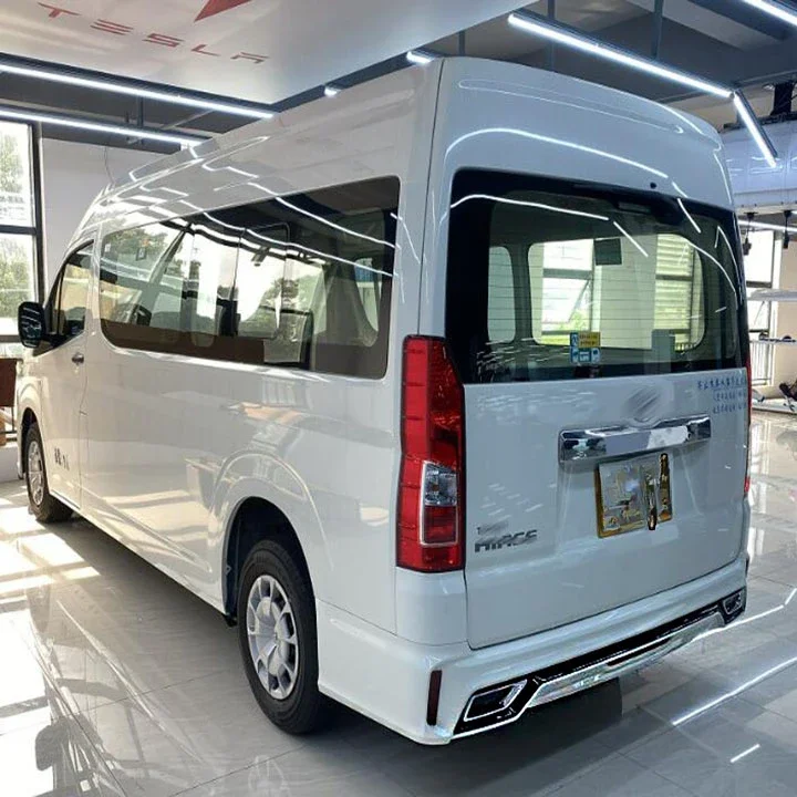 Toyota HIACE H300 용 맞춤형 업그레이드 모나리자 스타일, 2019 2020 2021 2022 2023, 전면 후면 범퍼, 페이스리프트 바디 키트, 밴 액세서리