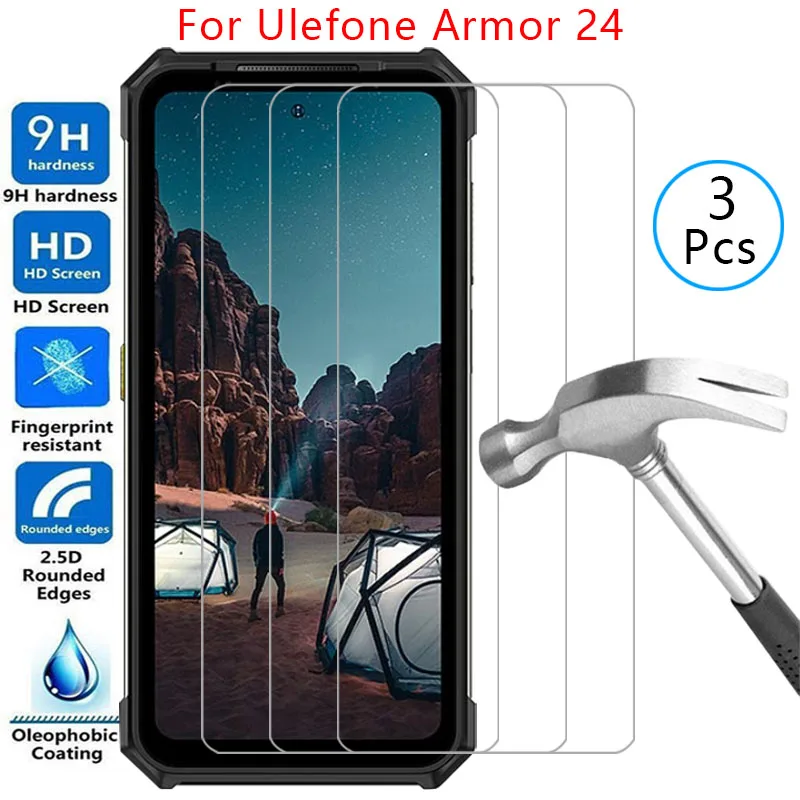 screen protector for ulefone armor 24 protective tempered glass on armor24 phone film glas 9h