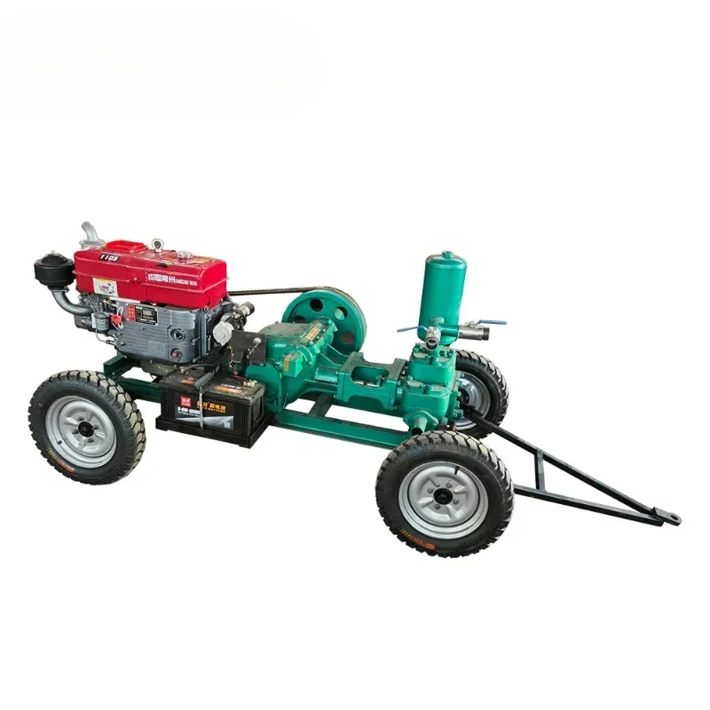 Hot Sales Bw90 Bw160 Bw200 Bw250 22HP Diesel Engine Bw Mud Pump Triplex Mud Pump For Drilling Rig
