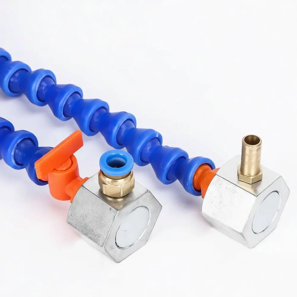 Flexible Coolant Spray Pipe With Magnetic Base For CNC Lathe Drilling Machine Cooling Fluid Lubrication Nozzle Hardware