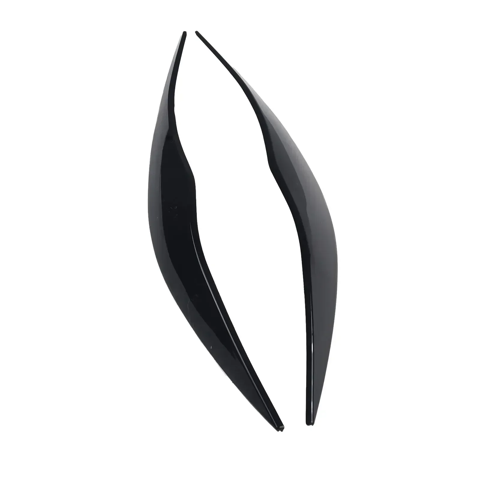 

2Pcs Car Headlight Eyebrows Eyelid Trim For BMW 3 Series E90 E91 2005-2011 Headlights Eyebrows Eyelid Car Stickers Accessories