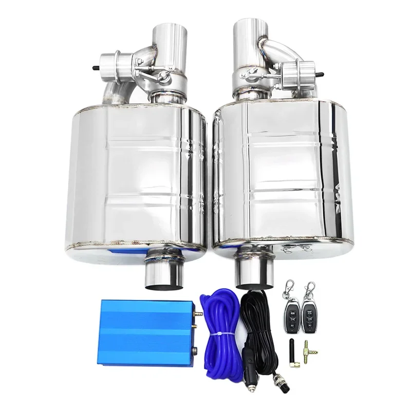 

Комплект универсальных выхлопных труб SYPES Factory Custom Performance с клапанами, электронным вакуумным управлением и насадками для автомобиля