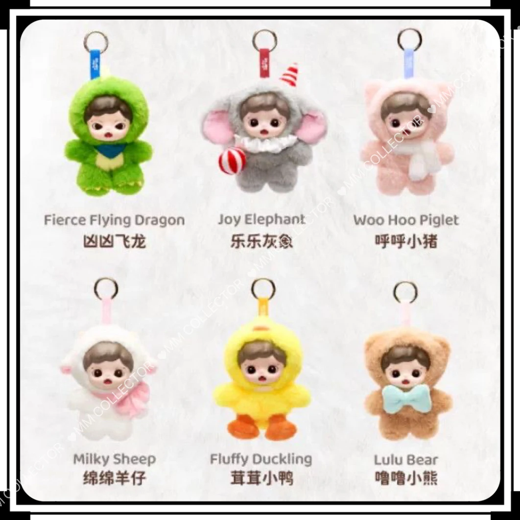 2026 New Zoraa Fluffy Cabin Series Plush Vinyl Doll Blind Box Surprise Bag Mystery Pendant Keychain Lulu Bear Milky Sheep Dragon - view 2