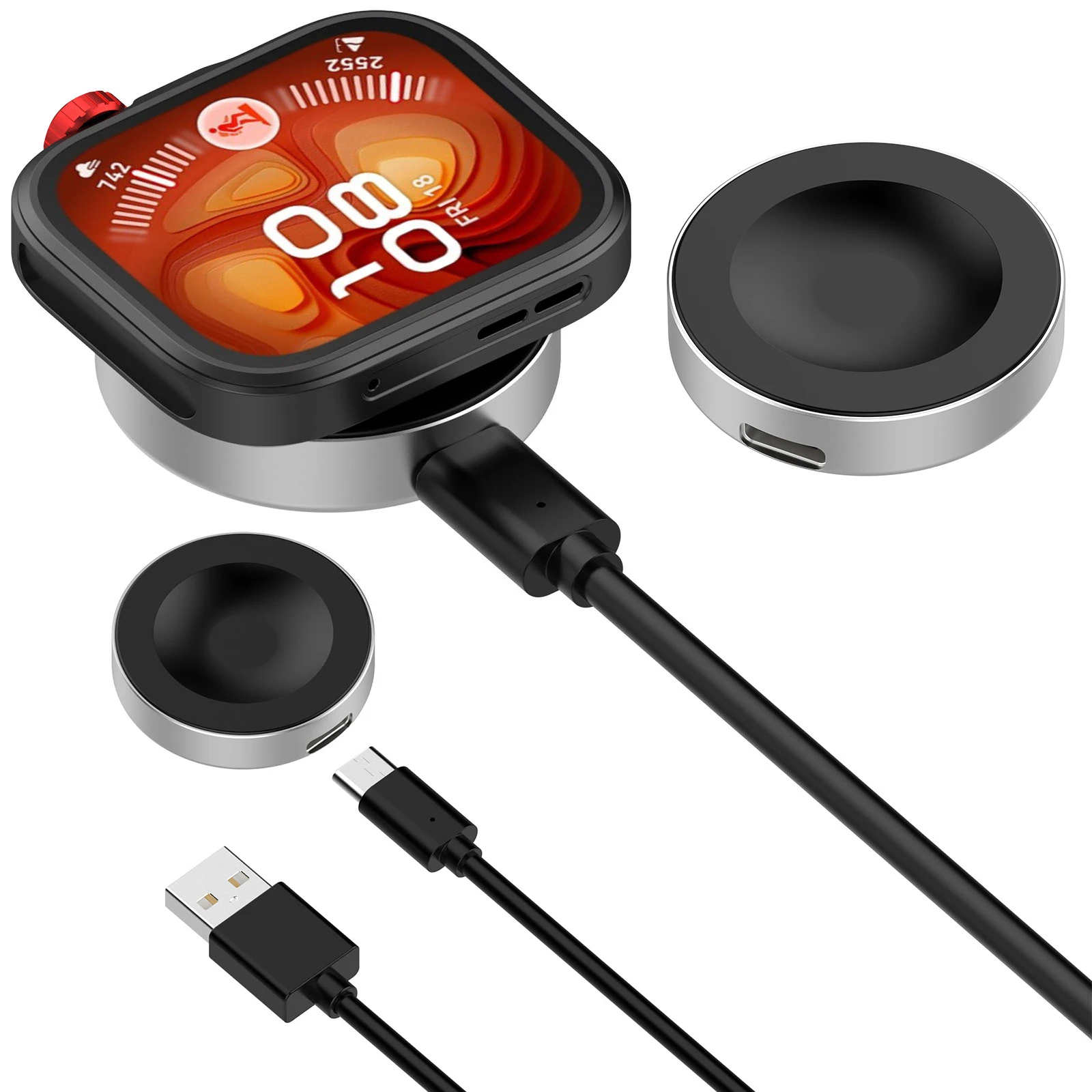 

Зарядное устройство для Huawei Watch GT6/GT5/Fit 4, магнитная зарядная станция, подставка-держатель для Huawei Watch GT6, аксессуары