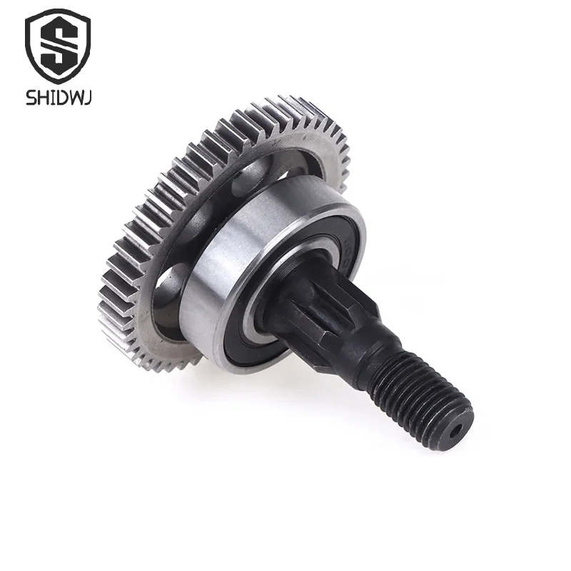 2Pcs/lot Gear Parts For Lawn Mowers 47 Groove Lawn Mower Gears Incl Shaft Incl Pinion Set