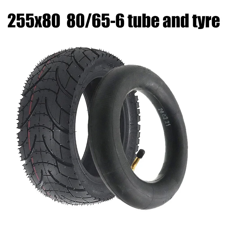255x80 vacuum tire electric scooter Zero's inner and outer tires 10x Dualtron KuGoo M4 upgraded version 10 inch 80/65-6