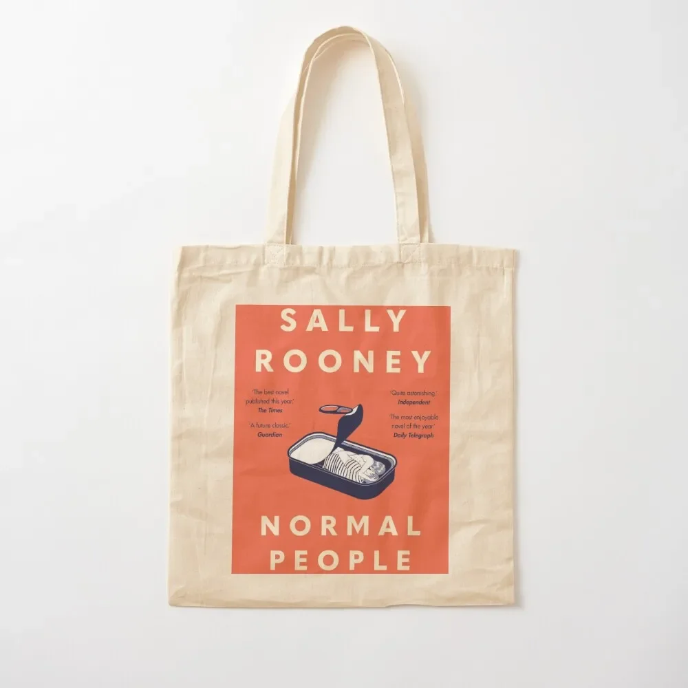 

Normal People Novel - Connell and Marianne Tote Bag tote bag canvas Beach bag