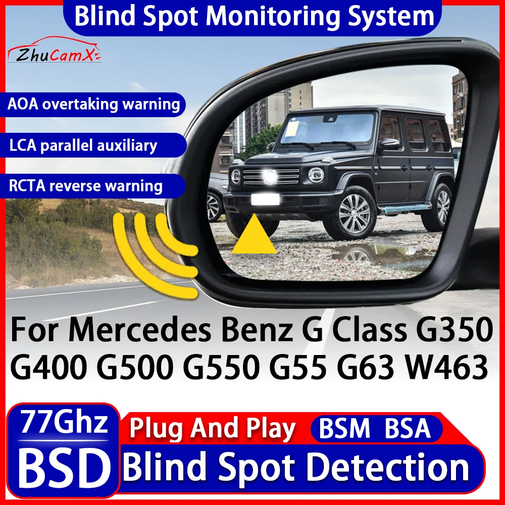 

Blind Spot Detection Monitoring Warning System Change Lane Assistance For Mercedes Benz G Class G350 G400 G500 G550 G55 G63 W463