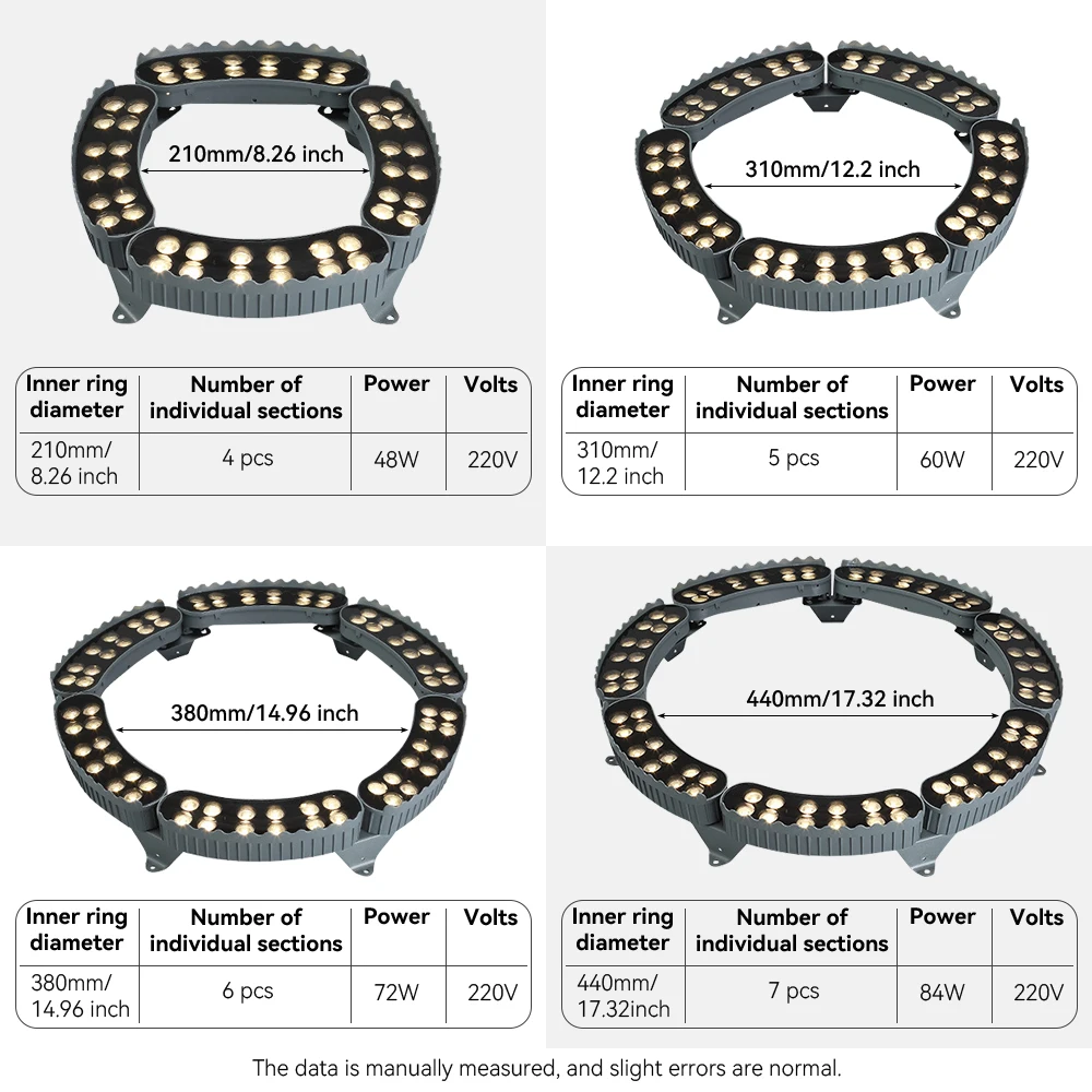 LED في الهواء الطلق عناق شجرة الأضواء الألومنيوم IP65 مقاوم للماء المناظر الطبيعية أضواء الحديقة للمسارات ساحات حديقة حديقة الديكور مصباح