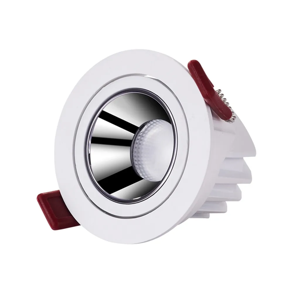 

Anti Glare LED Spot lights 7W 12W led Downlights Dimmable LED Recessed Ceiling Lighs AC110V 220V For Home Office Spot lamps