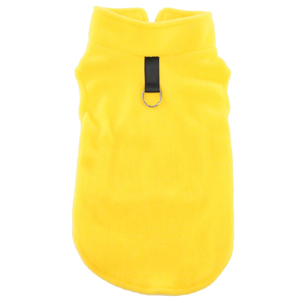 Soft and Comfortable Dog Vest Pet Clothes Shake Fleece Portable Traction Buckle for Warm Dog Clothes for Towing When Going Out
