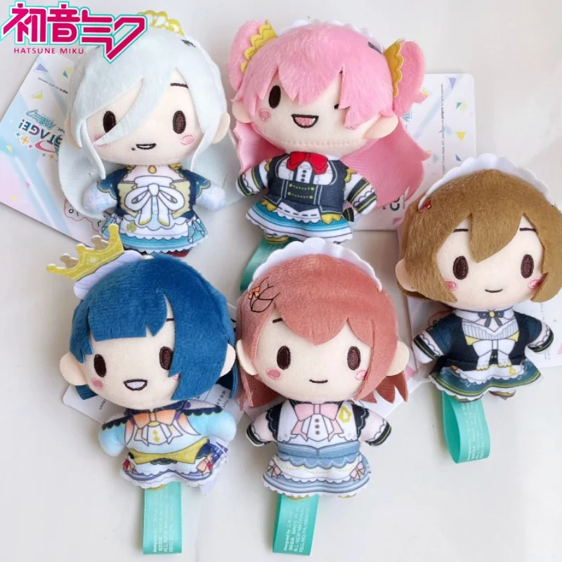 

In Stock Genuine Project Sekai Colorful Stage! More More Jump Chibi Dot-Eyed Mmj Maid Figure Collection Decora Model Toys Gifts