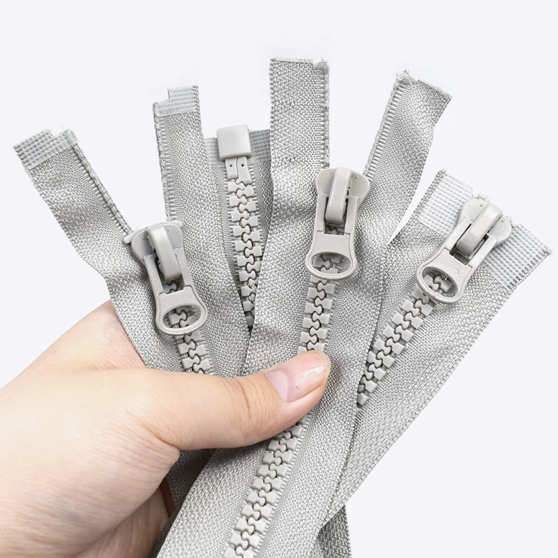 

1Pc 8# 60-500cm Large Resin Zipper Open End Zip Single/Double Long Zippers Tent Replace Zips Repair Kits DIY Sewing Accessories