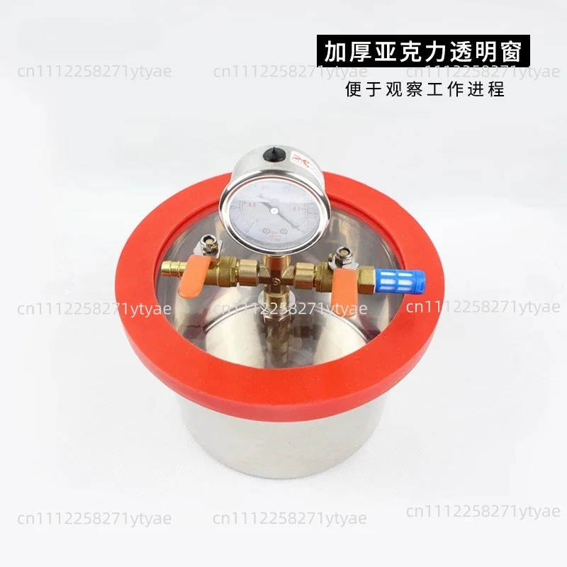 Stainless Steel Vacuum Bucket Vacuum Box Epoxy Resin Defoaming , Silicone Model, Defoaming Bucket Vacuum Machine