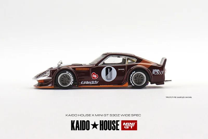 TSM MINI GT KAIDO HOUSE #23 Open Front Cover 1:64 DATSUN S30 Fairlady Z Die-cast alloy car model collection display gifts