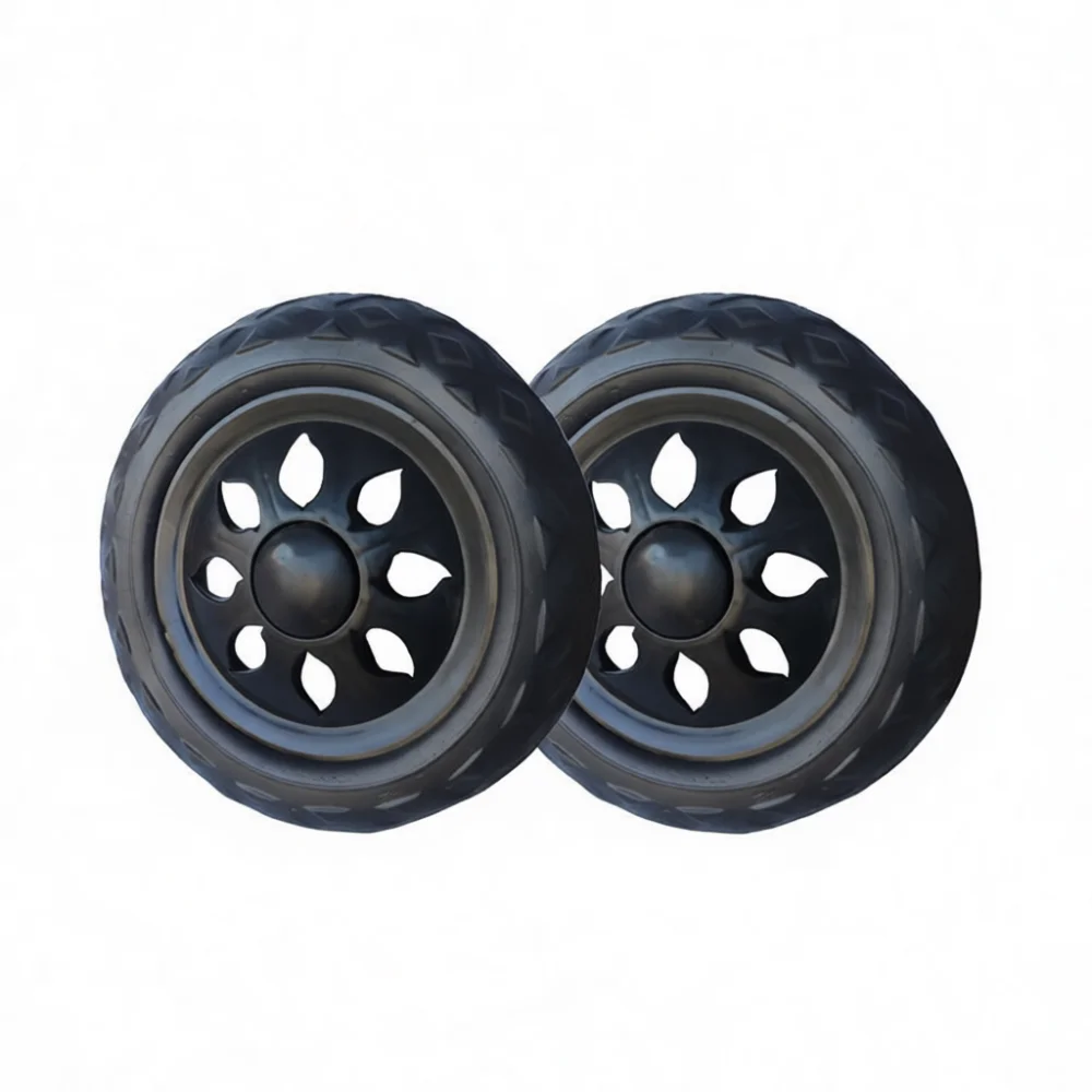 Universal Stair Climbing Wheels For Foldable Grocery Shopping Cart Durable Replacement Casters For Portable Hand Truck Dumper