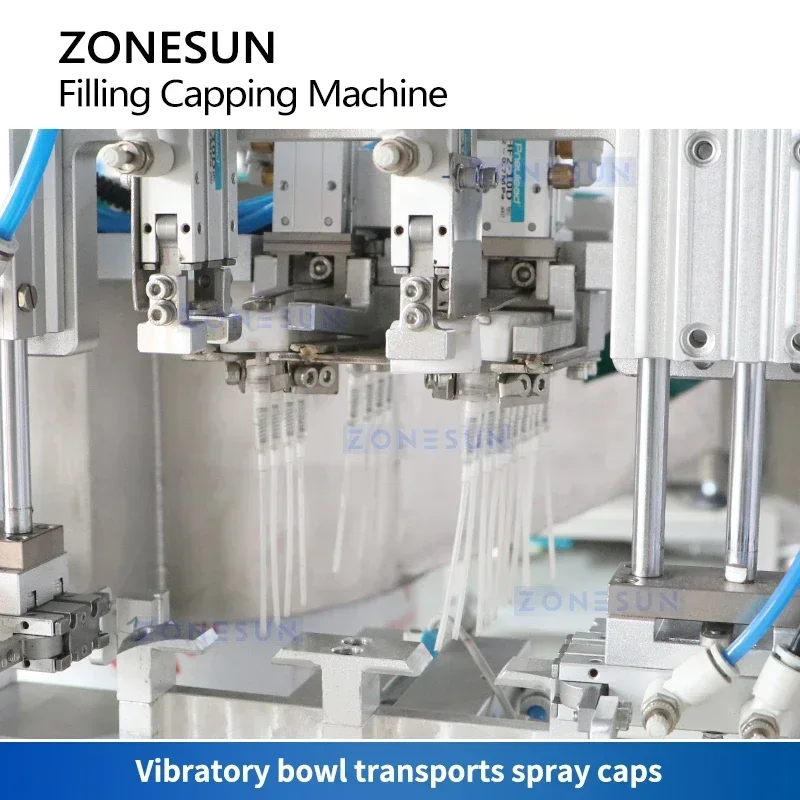 ZONESUN ZS-AFC6P Confezionatrice automatica per bottiglie di profumo tascabile con pompa peristaltica