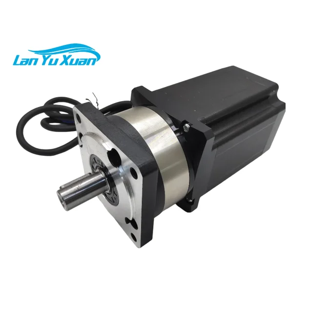 SAMSR Good Quality High Torque Low Speed Nema 34 Geared Stepper Motor with Planetary Gearhead ratio 20:1