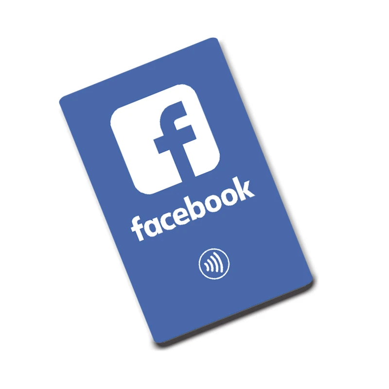 La scheda Facebook NFC programmabile aumenta il tuo lavoro per tutti i telefoni cellulari abilitati NFC Android Iphone