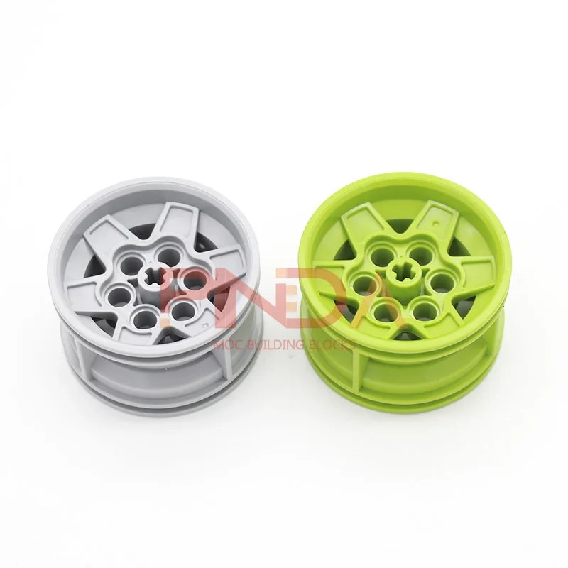 4pcs MOC 56908 mozzo ruota 43.2x26 piccola particella fai da te high-tech compatibile con parti di puzzle LEGO giocattolo