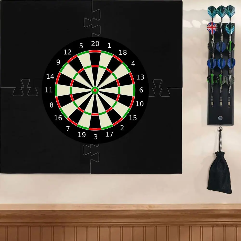 Square Dartboard Surround Wall-mounted Dartboard Protector Durable Eva Dart Board Wall Protector for Ultimate Backboard for Dart