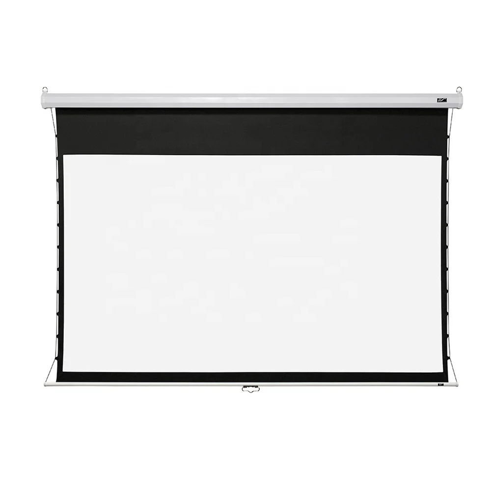 Manual Tab-Tension 3 Projector Screen 100'' Manual Pull-down Projection Screen