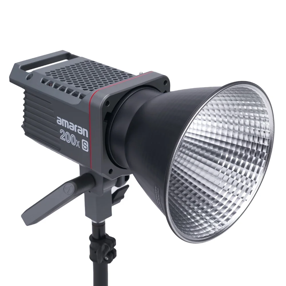 Aputure Amaran 200X S Series 200W Bi-Color LED Video Light 2700-6500K Bluetooth App Control Photography Light Ultra Silent Fan