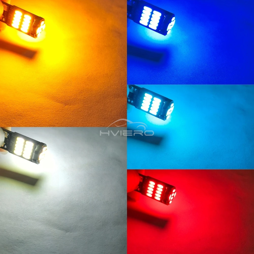 1/2/4/10PCS Car Interior Lamp Instrument Lights T10 4014 26SMD W5W 194 Led Canbus No Error Auto License Plate Bulb Reading Light
