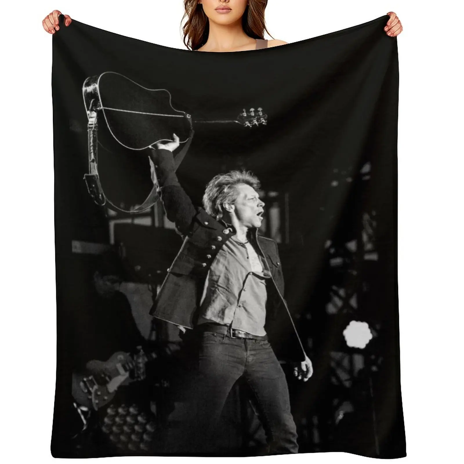 

Bon Bon Great Perform Throw Blanket Hairy Travel Loose Camping Blankets