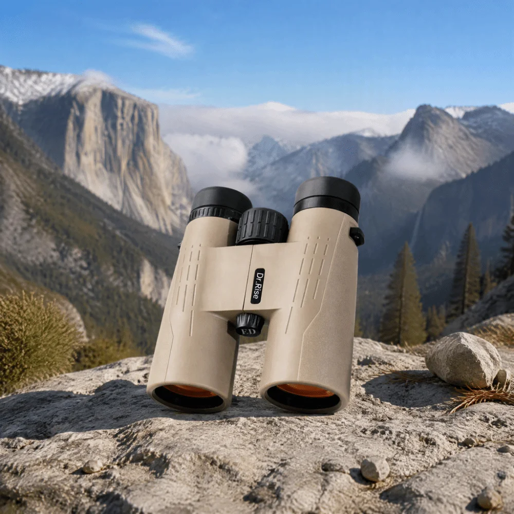 12x42 ED Binoculars Extra Low Dispersion Large Field of View HD Binoculars HD High Power Professional Binoculars Travel