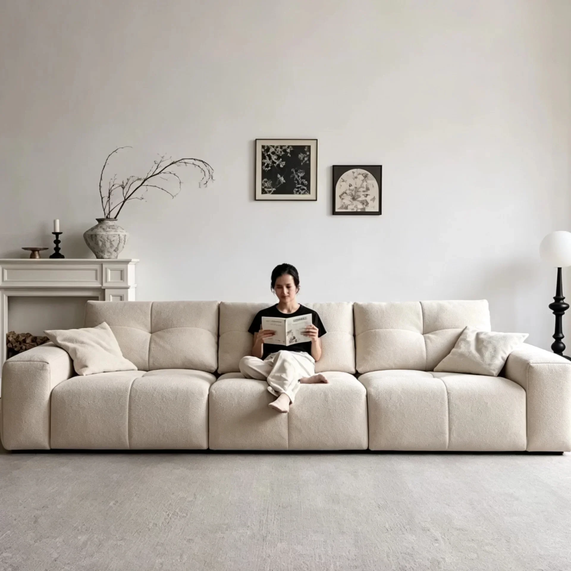 Convertible Lazy Couch Modular Lounge Prefabricated Salon Couch Seating Movie Sillones De Sala Furniture Living Room Sets