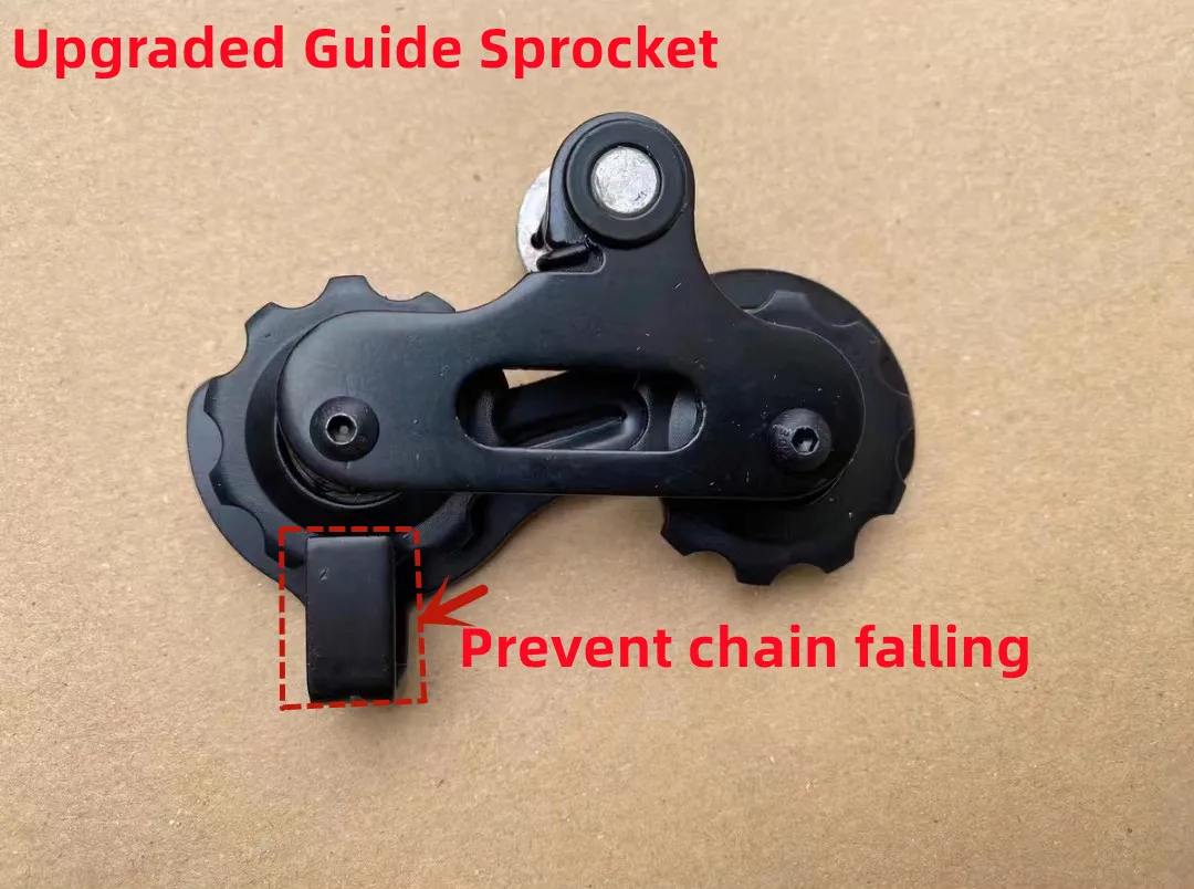 Original  Electric Bicycle Parts Upgraded Chain Tensioner Guide Sprocket Prevent Chain Falling For Qicycle EF1 Accessories