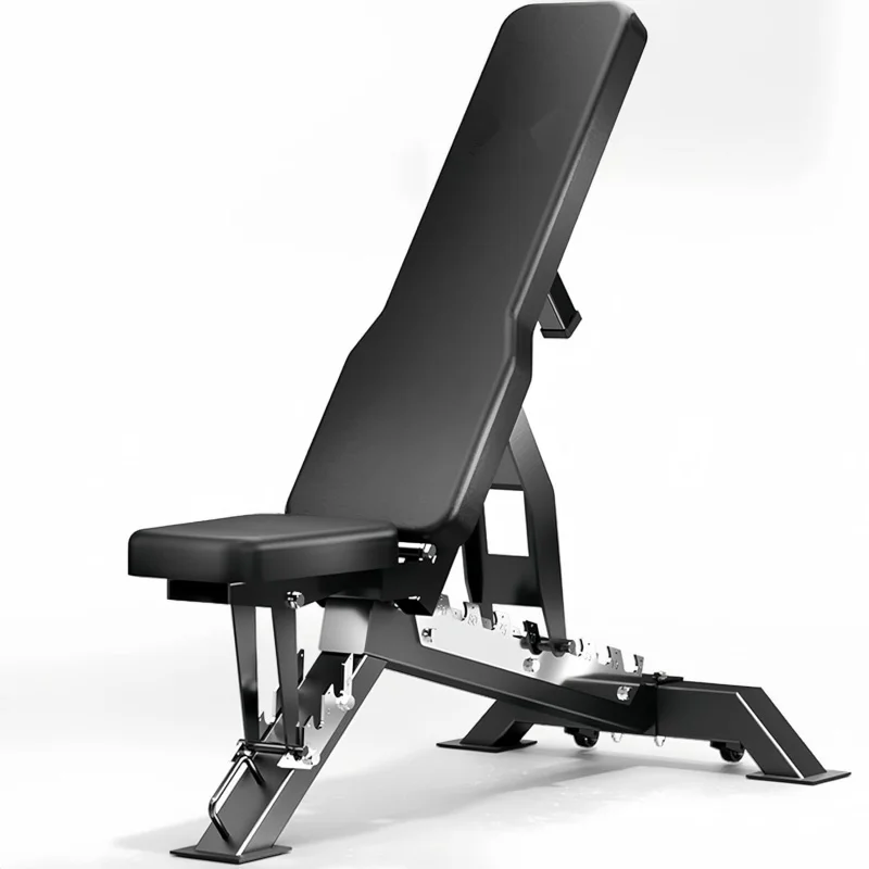 

Weight Bench, 500 LBS Press and Adjustable Positions Strength Training for Garage and Home Gym Workouts