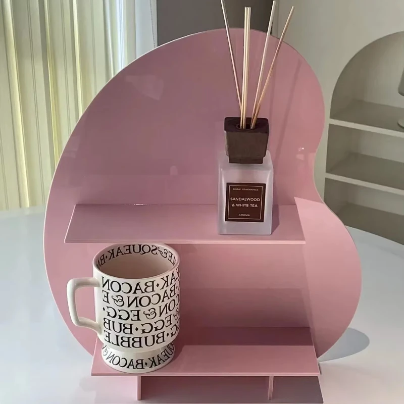 

Акриловая настольная подставка для хранения, органайзер для косметики и ароматерапии, декор для дома, органайзер для ванной комнаты