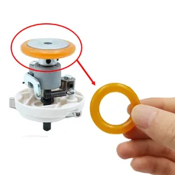 10Pcs/bag Useful Bobbin Winder Rubber Ring Friction Wheel Sewing Machine Parts Fits Singer Brother Accessories Tool