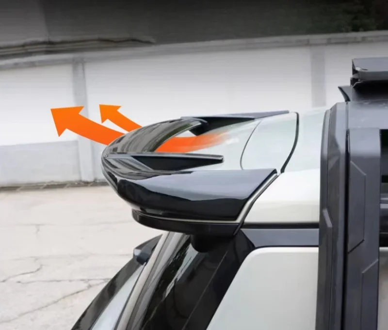 جناح خلفي متكامل للسيارة مناسب لـ Jetour Shanhai T1 2024-2025 تعديل سبويلر خلفي للسيارة جناح ثابت ملحقات السيارة الخارجية